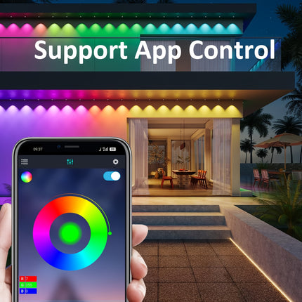 100FT RGB Eaves Lights view 3
