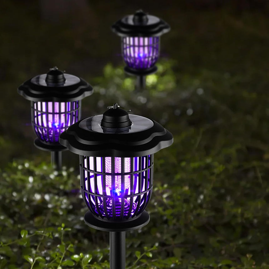 Solar Mosquito Killer Lamp YW-08092 Motion Sensor LED view 1
