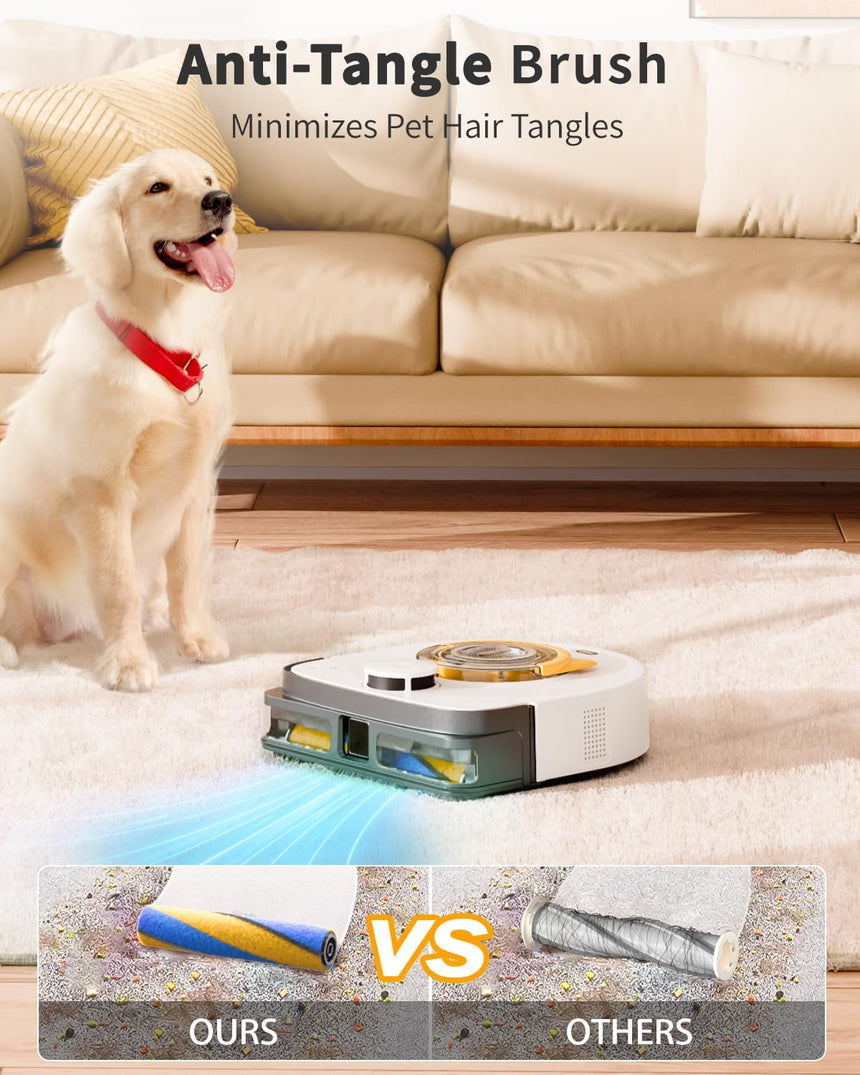 UBPET V10 Robot Vacuum Cleaner – 22,000Pa Ultra-Strong Suction