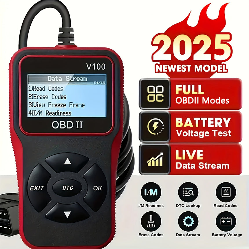V100 OBD2 Scanner view 1