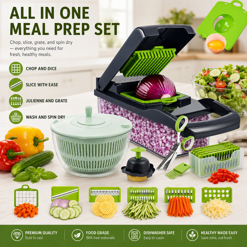 Multifunctional 15-in-1 Food Shredder view 1
