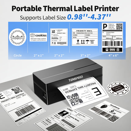 TENSPEED RP425 Label Printer view 4