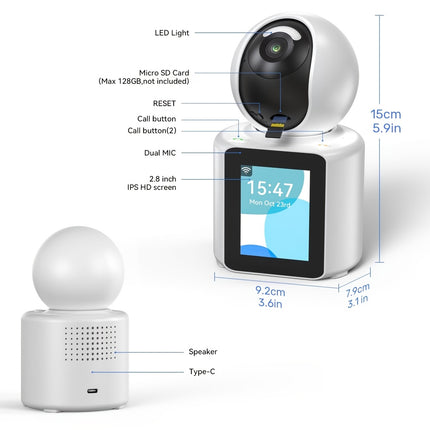 NKCCNUR Indoor Video Calling Camera view 2