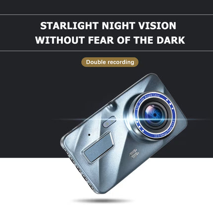 1080P HD Front and Cabin Dual-Camera Dash Cam