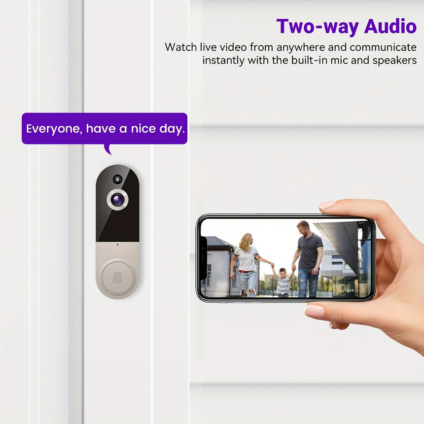 1440P Wireless Smart Doorbell view 2