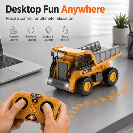 Alloy RC Dump Truck view 2