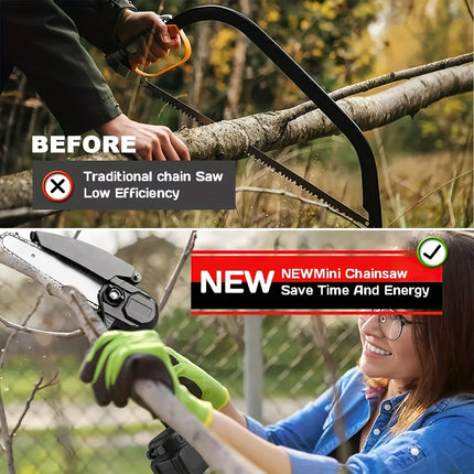 6-Inch Mini Chainsaw view 3