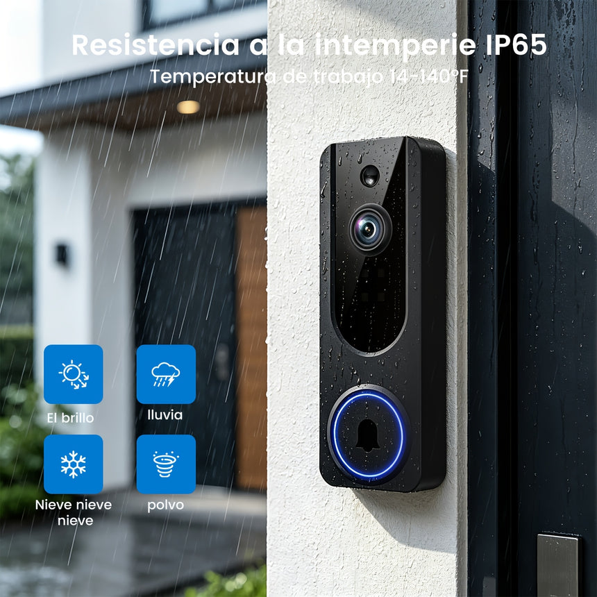 1655P Wireless Doorbell Security Camera view 1