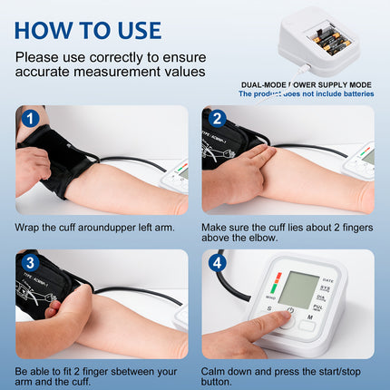 Blood Pressure Monitor Upper Arm view 10
