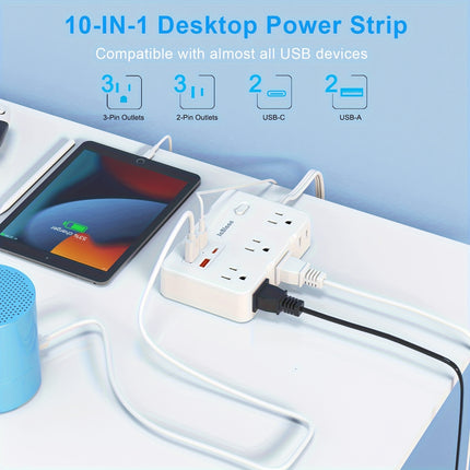 10-in-1 Power Strip view 7