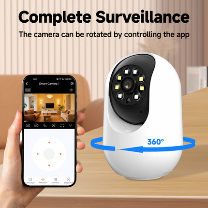 Tracking Wireless Security Camera view 7