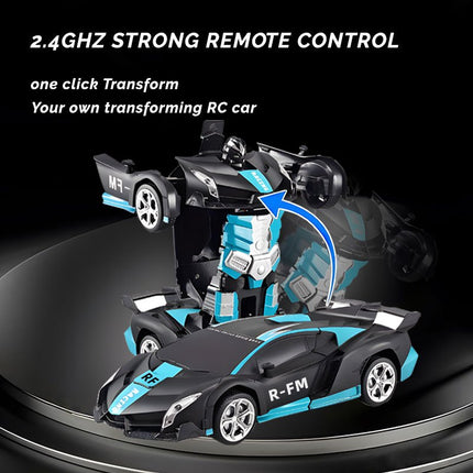 1:18 Scale Transforming Car Robot Toy view 5