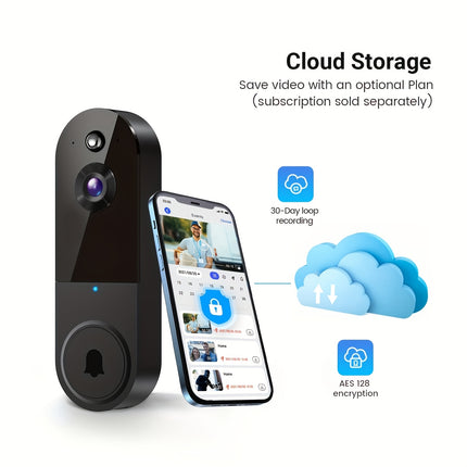 1440P Wireless Smart Doorbell view 5