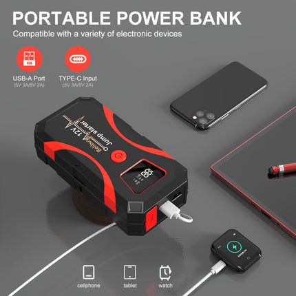 Portable Car Jump Starter Power Bank view 7
