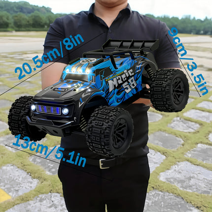 1:18 High-Speed Off-Road RC Truck view 2