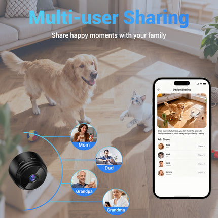Wireless WiFi Security Camera view 4
