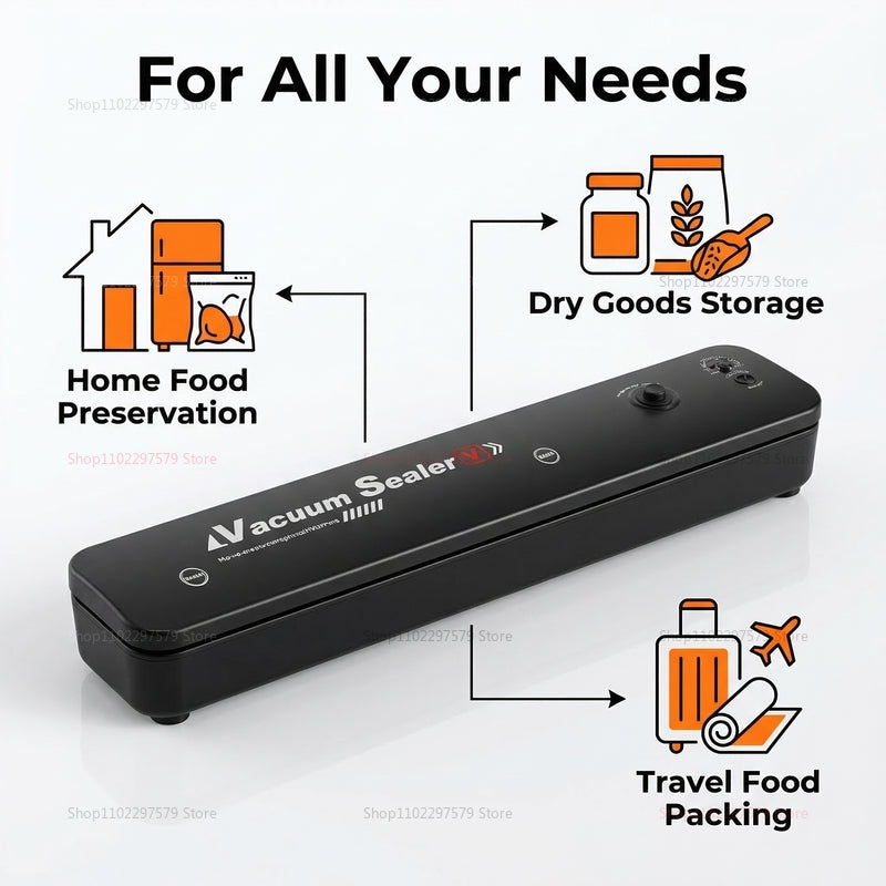 Small Automatic Food Vacuum Sealer view 3