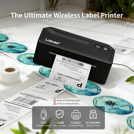 LABEER Desktop Shipping Label Printer view 6