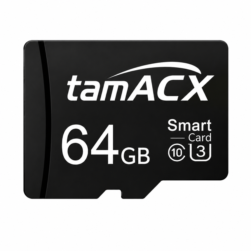 tamACX 64GB Memory Card Smart Card Class 10 U3