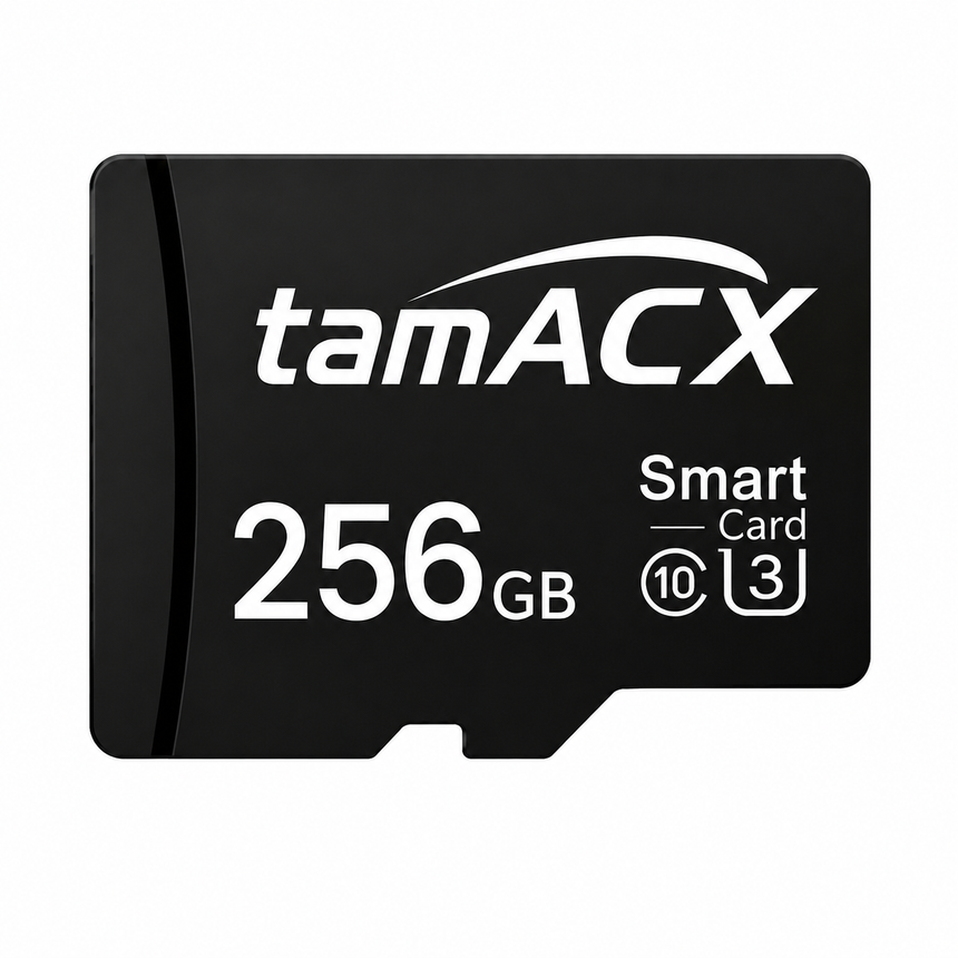 tamACX 256GB Memory Card Smart Card Class 10 U3