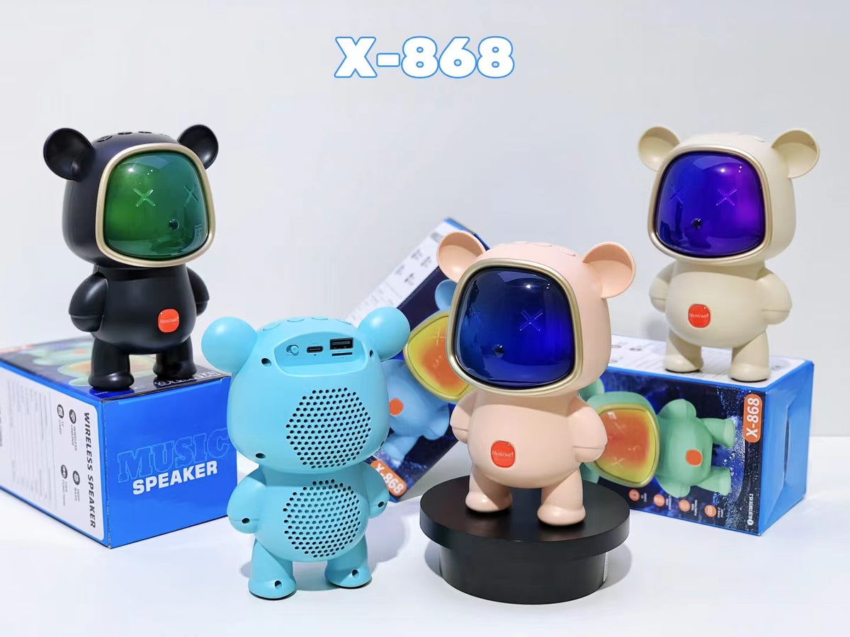 tamACX Bear Style Wireless Bluetooth Speaker
