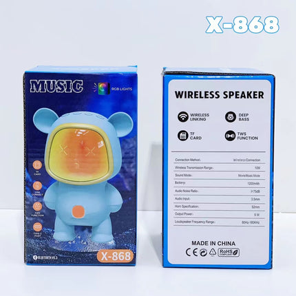 tamACX Bear Style Wireless Bluetooth Speaker