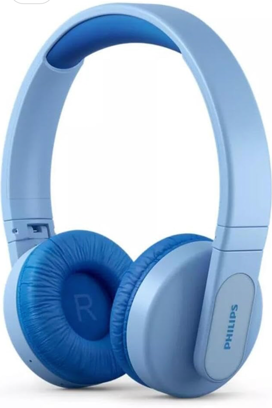 Philips TAK4206BL Wireless Bluetooth Headphones for Kids - Blue