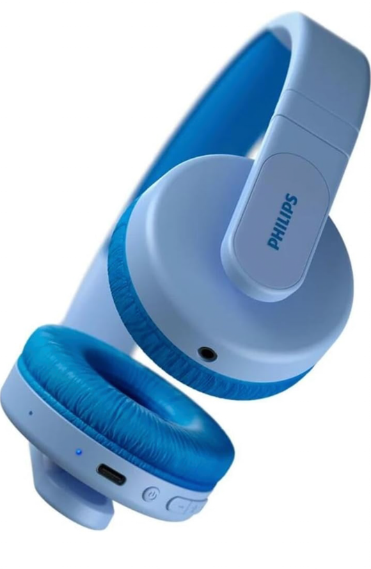 Philips TAK4206BL Wireless Bluetooth Headphones for Kids - Blue