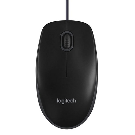 Logitech B100 Optical USB Mouse view 3