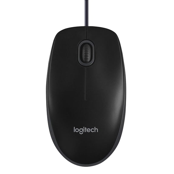 Logitech B100 Optical USB Mouse view 3
