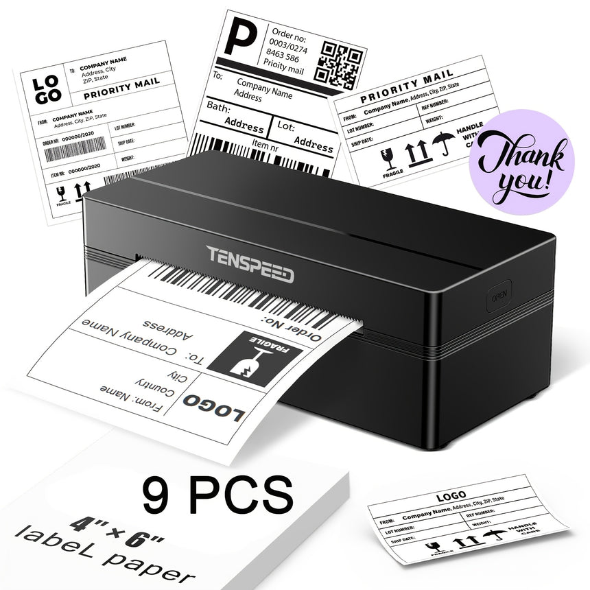 TENSPEED RP425 Label Printer view 1