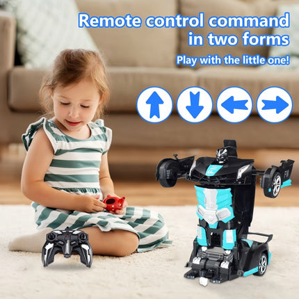 1:18 Scale Transforming Car Robot Toy view 7