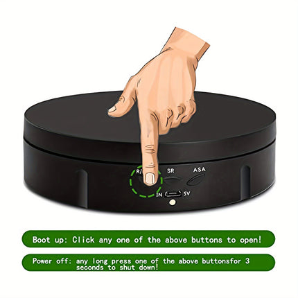 Motorized 360 Rotating Display Stand view 6