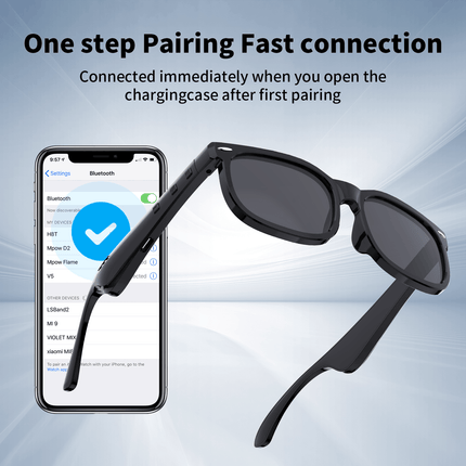 Wireless Glasses with Microphone view 4