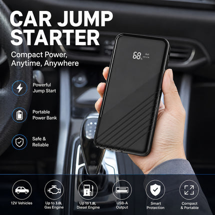 Multifunctional Portable Car Jump Starter view 2