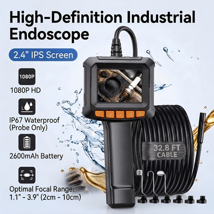 Dual Lens Endoscope Camera view 1
