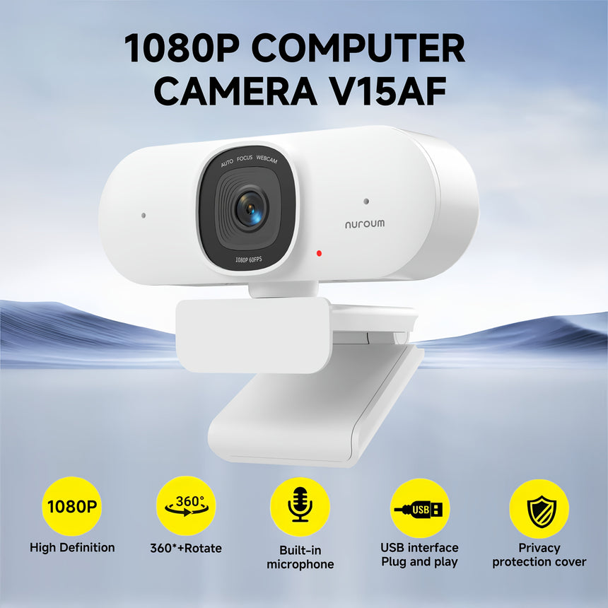 NUROUM 1080P Auto Focus Webcam view 4