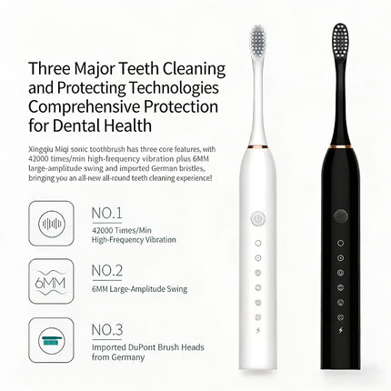 Adult Sonic Electric Toothbrush view 8