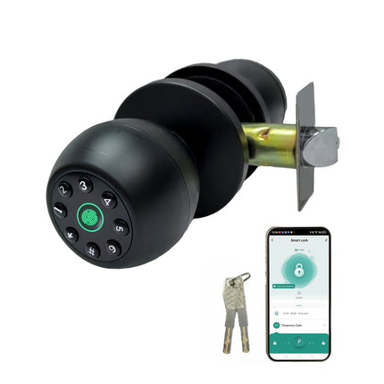 Fingerprint Smart Door Knob view 1