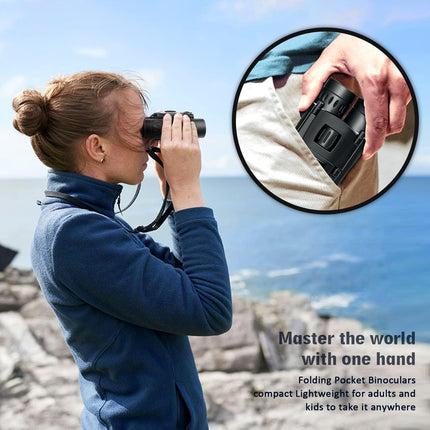 8X21 Mini Pocket Binoculars view 4
