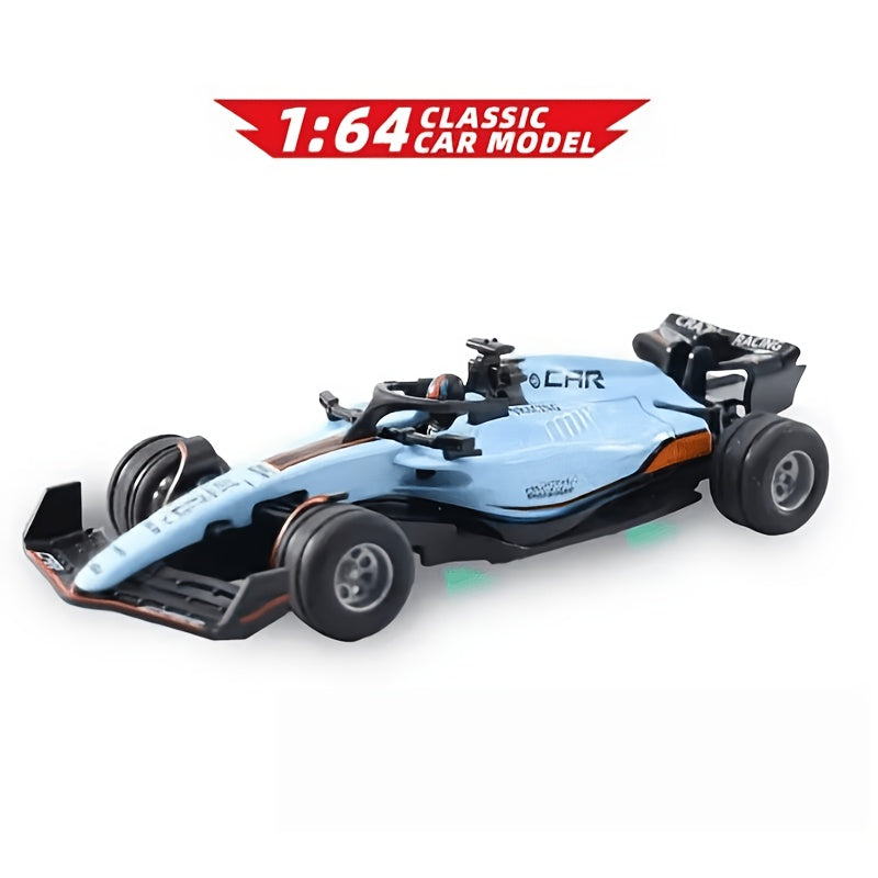 1:64 Scale Mini RC Racing Car Alloy Die-Cast LED Lights view 1