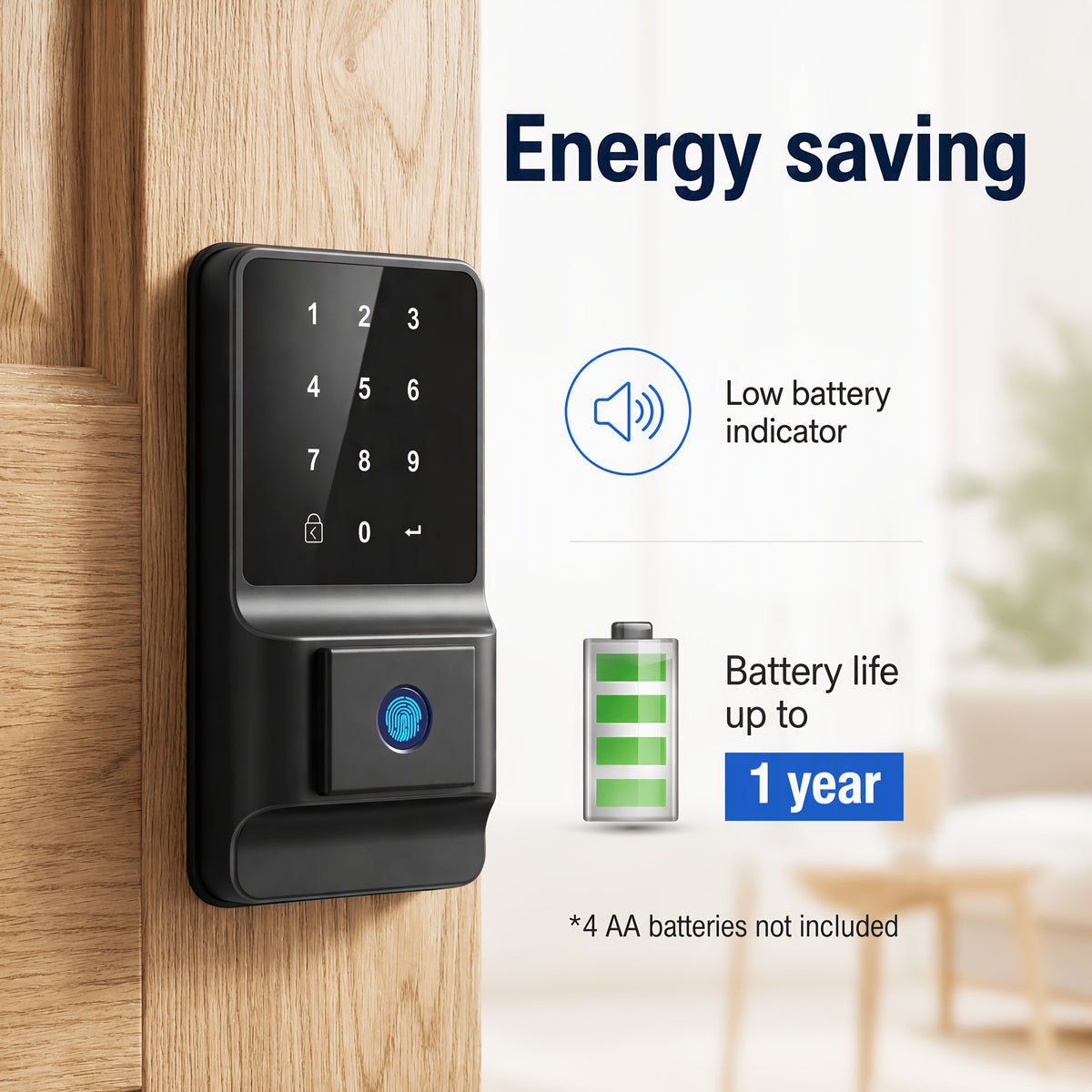 Keyless Smart Door Lock view 7