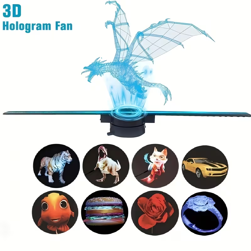 TM-0208 3D Holographic Projection Lamp view 2