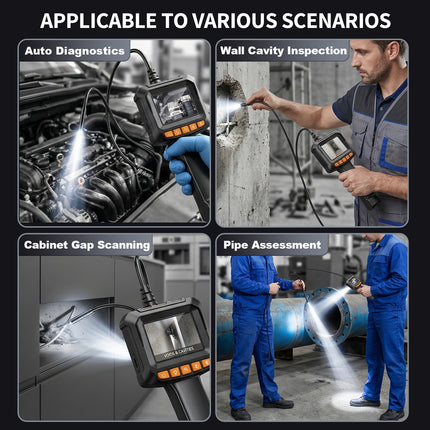 Dual Lens Endoscope Camera view 11