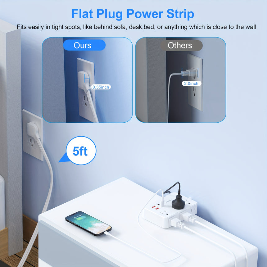10-in-1 Power Strip view 2