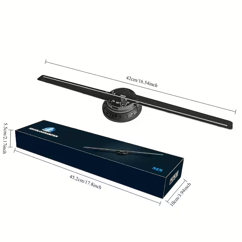 TM-0208 3D Holographic Projection Lamp view 3