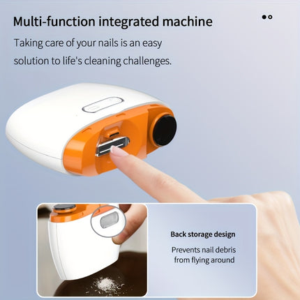 2-in-1 Electric Nail Trimmer Polisher view 6
