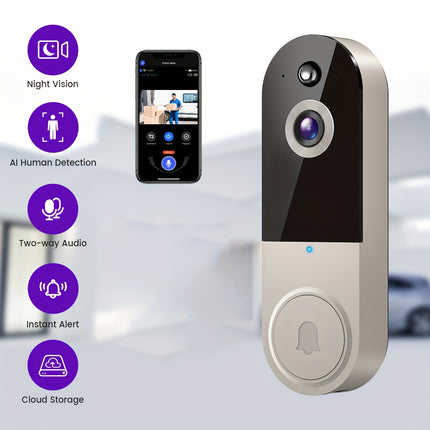 1440P Wireless Smart Doorbell view 1