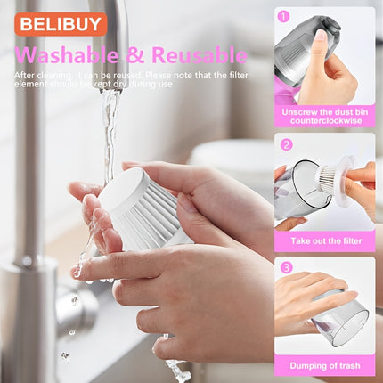 Upgraded Portable Handheld Vacuum Cleaner view 10