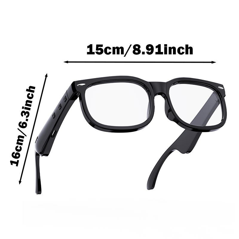 Wireless Glasses with Microphone view 2